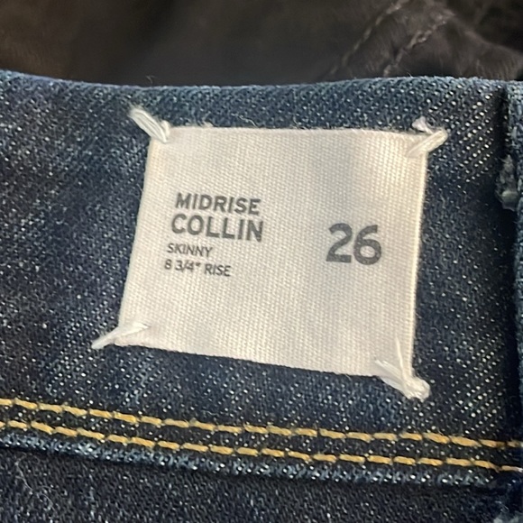 Hudson Jeans Collin Skinny Jeans Dark Wash Style NHWM422DHA Size 26 NWT - Picture 6 of 16